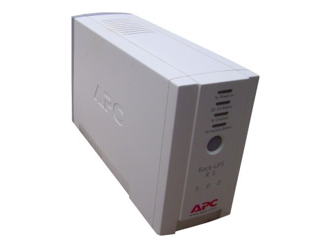 APC Back-UPS CS 500 - UPS - AC 230 V - 300 wat - 500 VA - RS-232, USB - złącza wyjściowe: 4 - beżowy