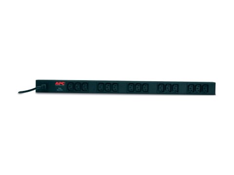 APC Basic Rack-Mount PDU - Linka dystrybucji zasilania (montowany w stojaku) - AC 208/230 V - 2.3 kW - wejście: IEC 60320 C14 - 