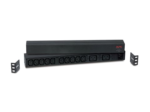 APC Basic Rack-Mount PDU - Linka dystrybucji zasilania (montowany w stojaku) - AC 208/230 V - wejście: IEC 60320 C20 - złącza wy