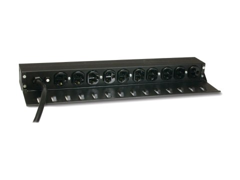 APC Cord Retention Bracket - Zestaw do zarządzania przewodami - czarny - 1U - dla P/N: AP6003A, AP7554, AP7555A, AP7557, AP7557N