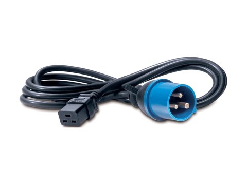 APC - Kabel zasilający - IEC 60320 C19 do IEC 60309 (M) - 2.5 m - czarny - dla P/N: SMT2200I-AR, SMT2200R2I-AR, SMT3000I-AR, SMT