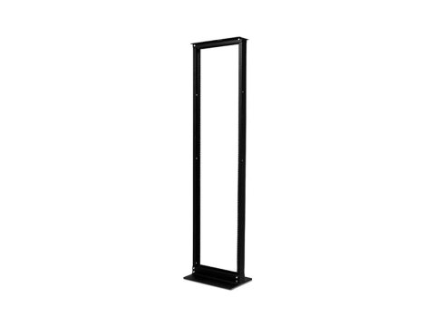 APC NetShelter 2 Post Open Frame Rack - Stojak - czarny - 45U - 19" - dla P/N: SMT750RM2UCNC, SMTL2K2RM2UCL, SMTL2K2RM2UCLNC, SM