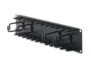 APC - Organizer do kabli - czarny - 2U - dla NetShelter EP; NetShelter ES; NetShelter SX; Netshelter VS; Netshelter VX; NetShelt
