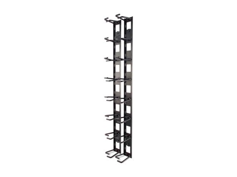 APC - Panel zarządzania kablami stojaka - czarny - dla P/N: SMTL2K2RM2UCL, SMTL2K2RM2UCLNC, SMTL3KRM2UCL, SMTL3KRM2UCLNC, SMX300