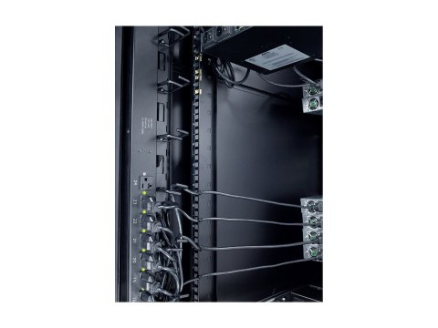 APC - Panel zarządzania kablami stojaka - czarny - dla P/N: SMTL2K2RM2UCL, SMTL2K2RM2UCLNC, SMTL3KRM2UCL, SMTL3KRM2UCLNC, SMX300
