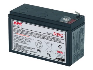 APC Replacement Battery Cartridge #17 - Bateria do UPSa - 1 x bateria - kwasowo-ołowiowy - czarny - dla P/N: BE850G2, BE850G2-CP