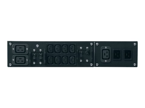 APC Service Bypass Panel - Przełącznik obejściowy (montowany w stojaku) - AC 230 V - złącza wyjściowe: 10 - 2U - 19" - czarny - 