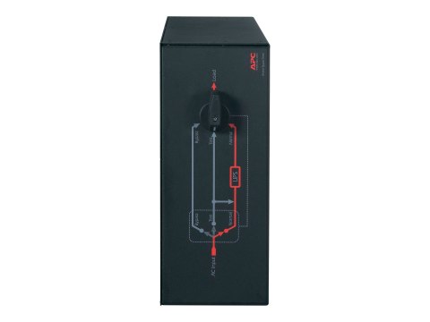 APC Service Bypass Panel - Przełącznik obejściowy (montowany w stojaku) - AC 230 V - złącza wyjściowe: 10 - czarny - dla P/N: SR