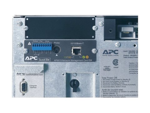 APC Symmetra LX 4kVA Scalable to 8kVA N+1 - Tablica zasilająca - AC 220/230/240/380/400/415 V - 4000 VA - Ethernet 10/100 - złąc