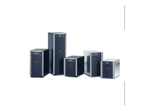 APC Symmetra LX 4kVA Scalable to 8kVA N+1 - Tablica zasilająca - AC 220/230/240/380/400/415 V - 4000 VA - Ethernet 10/100 - złąc