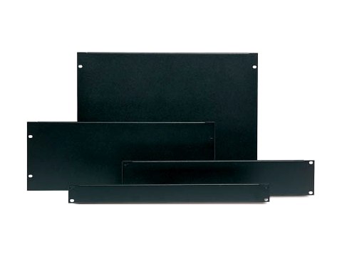 APC - Zestaw zaślepek do stojaka - czarny - 15U - dla NetShelter SX