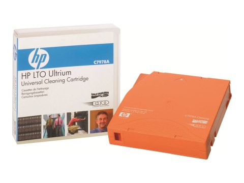 HPE Ultrium Universal Cleaning Cartridge - LTO Ultrium - pomarańczowy - kaseta czyszcząca - dla HPE T950, T950 3, T950 6; StoreE