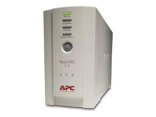 APC Back-UPS CS 350 - UPS - AC 120 V - 210 wat - 350 VA - 1 faza - USB - złącza wyjściowe: 6 - beżowy - APC Take-Back