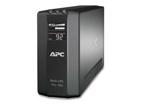 APC Back-UPS RS LCD 700 Master Control - UPS - AC 120 V - 420 wat - 700 VA - 1 faza - USB - złącza wyjściowe: 6 - czarny - APC T