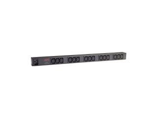 APC Basic Rack PDU Zero U - Linka dystrybucji zasilania (montowany w stojaku) - AC 120/208/230 V - wejście: IEC 60320 C20 - złąc