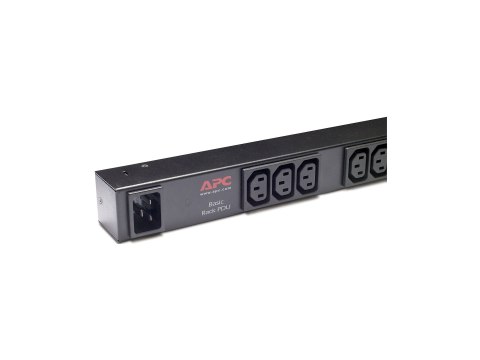 APC Basic Rack PDU Zero U - Linka dystrybucji zasilania (montowany w stojaku) - AC 120/208/230 V - wejście: IEC 60320 C20 - złąc