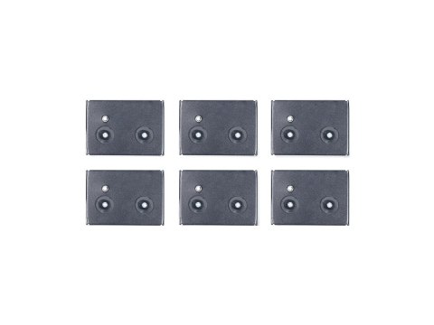 APC Cable Containment Brackets with PDU Mounting - Wsporniki montażowe PDU - czarny - dla NetShelter SX