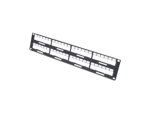 APC Data Distribution 2U Panel - Obudowa panelu krosowniczego - 2U - dla P/N: AR106SH6, AR106VI, AR109SH4, AR109SH6, AR112SH4, A