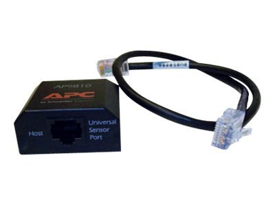 APC Dry Contact I/O Accessory - Zestaw adaptera sieciowego - czarny - dla P/N: SMT1000RM1U, SRTL10KRM4UT, SRTL5KRM2UI-HW, SRTL5K