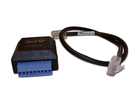 APC Dry Contact I/O Accessory - Zestaw adaptera sieciowego - czarny - dla P/N: SMT1000RM1U, SRTL10KRM4UT, SRTL5KRM2UI-HW, SRTL5K
