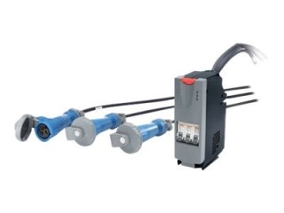 APC IT Power Distribution Module - Automatyczne odcięcie obwodu (moduł podłączany) - AC 400 V - trójfazowa - złącza wyjściowe: 3