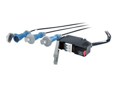 APC IT Power Distribution Module - Automatyczne odcięcie obwodu (moduł podłączany) - AC 400 V - trójfazowa - złącza wyjściowe: 3