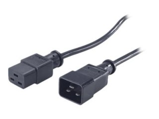 APC - Kabel zasilający - IEC 60320 C19 do IEC 60320 C20 - czarny - dla P/N: AP98892F, AP98894F, AP98896F, SUVTR30KHS, SUVTR40KH4