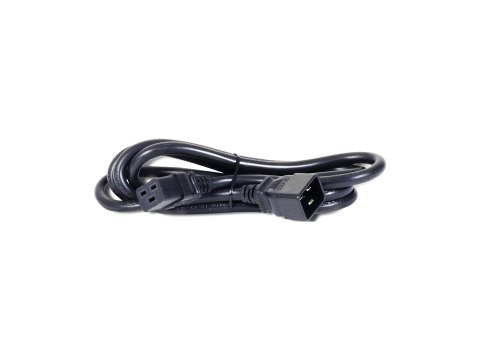 APC - Kabel zasilający - IEC 60320 C19 do IEC 60320 C20 - czarny - dla P/N: AP98892F, AP98894F, AP98896F, SUVTR30KHS, SUVTR40KH4