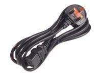 APC - Kabel zasilający - IEC 60320 C19 do zasilanie BS 1363A (M) - 2.44 m - czarny - dla P/N: SMT2200I-AR, SMT2200R2I-AR, SMT300