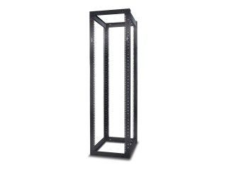APC NetShelter 4 Post Open Frame Rack - Stojak - czarny - 44U - dla P/N: SMTL1500RM3UC, SMTL1500RMI3UC, SRT3000XLAUS, SRTL3KRM1U