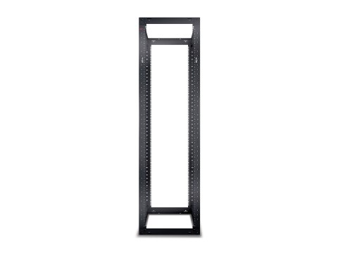 APC NetShelter 4 Post Open Frame Rack - Stojak - czarny - 44U - dla P/N: SMTL1500RM3UC, SMTL1500RMI3UC, SRT3000XLAUS, SRTL3KRM1U