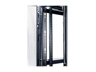 APC NetShelter SX - Panel zarządzania kablami stojaka - czarny - 42U - dla P/N: SMX1000CUS, SMX1500RM2UCNCUS, SMX1500RM2UCUS, SM