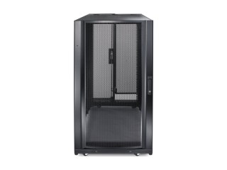 APC NetShelter SX - Stojak - czarny - 24U - 19" - Zgodność z TAA - dla P/N: SMTL1500RM3UC, SMTL1500RMI3UC, SRT3000XLAUS, SRTL3KR