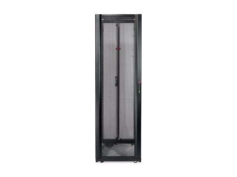 APC NetShelter SX - Stojak - czarny - 48U - 19" - Zgodność z TAA - dla P/N: SMT2200I2U-BR, SRT1000XLA, SRT1500XLA, SRT2200XLA, S