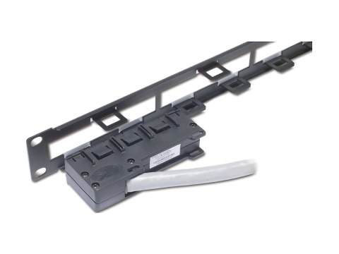 APC - Panel zarządzania kablami - 1U - dla P/N: AR106VI, AR109SH4, SMT1500RM2UCUS, SMTL1500RM3UCNC, SMX2KR2UX145, SMX3KR2UNCX145