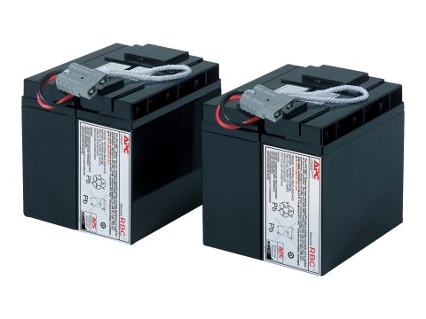 APC Replacement Battery Cartridge #55 - Bateria do UPSa - kwasowo-ołowiowy - 2-komorowa - czarny - dla P/N: SMT2200C, SMT2200I-A