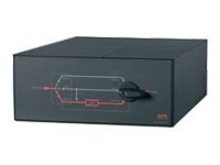 APC Service Bypass Panel - Przełącznik obejściowy (montowany w stojaku) - AC 230 V - złącza wyjściowe: 3 - 4U - 19" - czarny - d