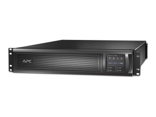 APC Smart-UPS X 3000 Rack/Tower LCD - UPS - AC 208/230 V - 2.7 kW - 3000 VA - 1 faza - RS-232, USB - złącza wyjściowe: 11 - 2U -