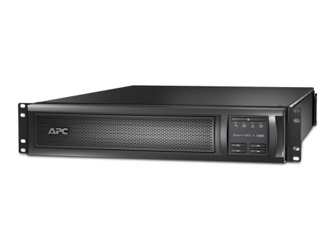 APC Smart-UPS X 3000 Rack/Tower LCD - UPS - AC 208/230 V - 2.7 kW - 3000 VA - 1 faza - RS-232, USB - złącza wyjściowe: 11 - 2U -
