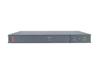 APC Smart-UPS SC 450VA - UPS (montowany w stojaku) - AC 230 V - 280 wat - 450 VA - RS-232 - złącza wyjściowe: 4 - 1U - szary - d