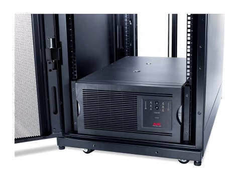 APC Smart-UPS - UPS - AC 230 V - 4 kW - 5000 VA - Ethernet 10/100, RS-232 - złącza wyjściowe: 10 - 5U - czarny - dla P/N: AR3105