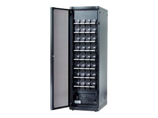 APC Symmetra PX 40 kVA Extended Run Frame - Obudowa baterii - 0 x bateria - czarny - dla P/N: ISX20K20F, ISX20K20H, SY10K40F, SY