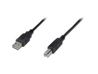 ASSMANN - Kabel USB - USB (M) do USB Typ B (M) - USB 2.0 - 5 m - czarny