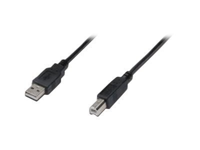 ASSMANN - Kabel USB - USB (M) do USB Typ B (M) - USB 2.0 - 5 m - czarny