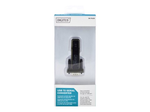 DIGITUS DA-70156 - Adapter szeregowy - USB - RS-232
