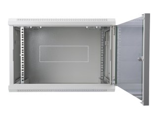 DIGITUS Professional Line DN-19 09-U-EC - Szafa - do montażu na ścianie - szary, RAL 7035 - 9U - 19"