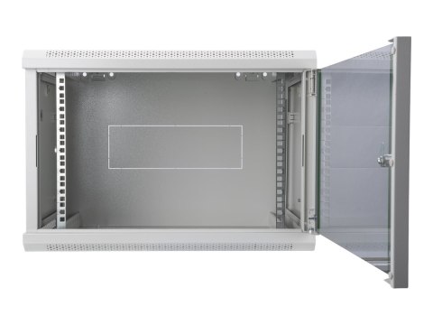DIGITUS Professional Line DN-19 09-U-EC - Szafa - do montażu na ścianie - szary, RAL 7035 - 9U - 19"