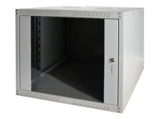 DIGITUS SoHoline DN-19 07-U-EC - Szafa - do montażu na ścianie - szary, RAL 7035 - 7U - 19"