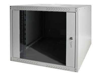 DIGITUS SoHoline DN-19 07-U-EC - Szafa - do montażu na ścianie - szary, RAL 7035 - 7U - 19"