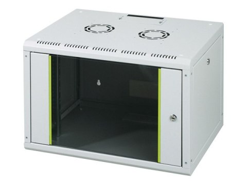 DIGITUS SoHoline DN-19 07-U - Szafa - do montażu na ścianie - szary, RAL 7035 - 7U - 19"
